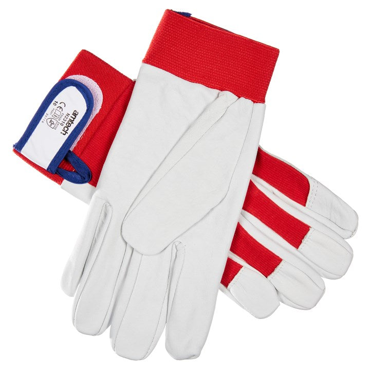 AMTECH FINE LEATHER PALM GLOVES XL (SIZE 10). AMN2310 \\\KD00653