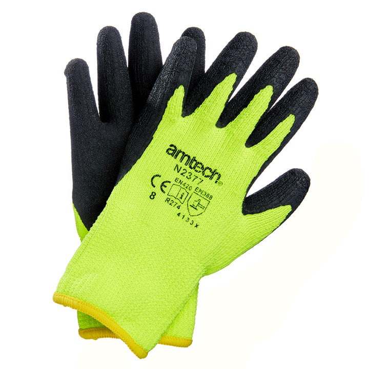 AMTECH HEAVY DUTY THERMAL WORK GLOVES - MEDIUM (SIZE 8). AMN2377 \\\KD00656
