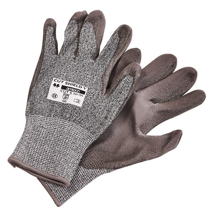 AM-TECH CUT RESISTANT PU COATED WORK GLOVES. AMN2460 \\\KD00667