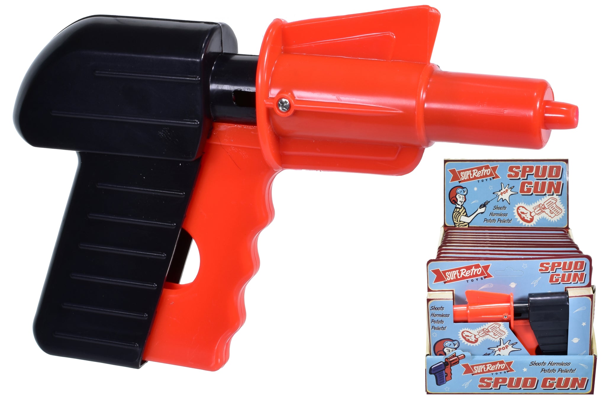 SPUD GUN IN OPEN TOUCH HANGING BOX. TY1665 \\\KD00722
