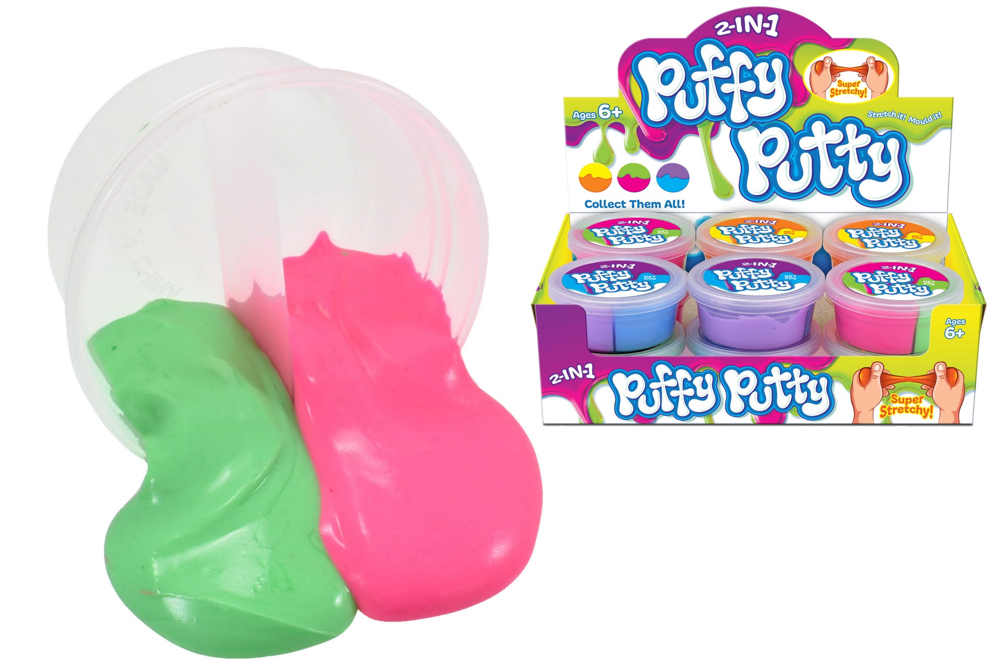 2 IN 1 PUFFY PUTTY 60G. TY2110 \\\KD00726