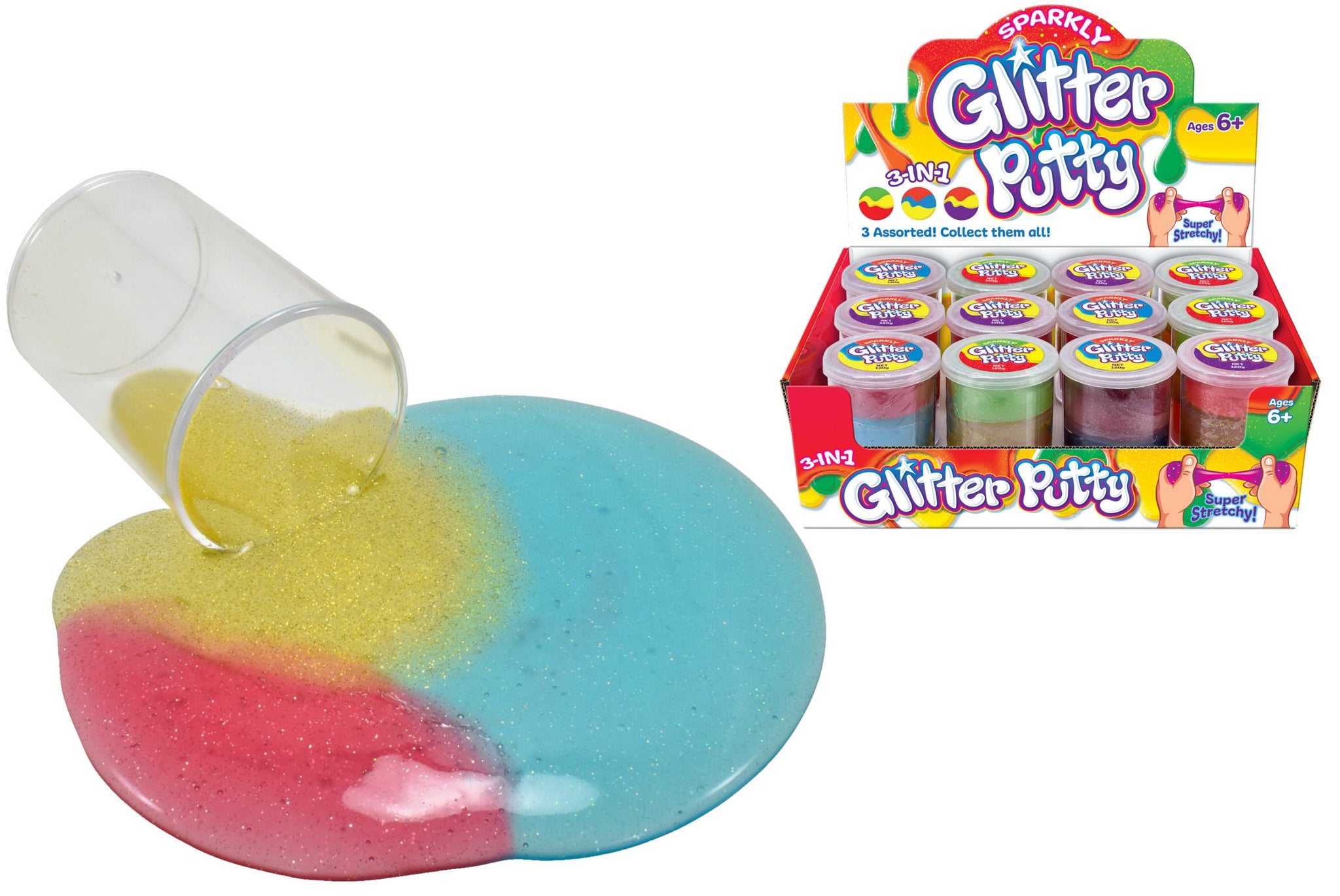 GLITTER 3 LAYER PUTTY 120G. TY2113 \\\KD00727