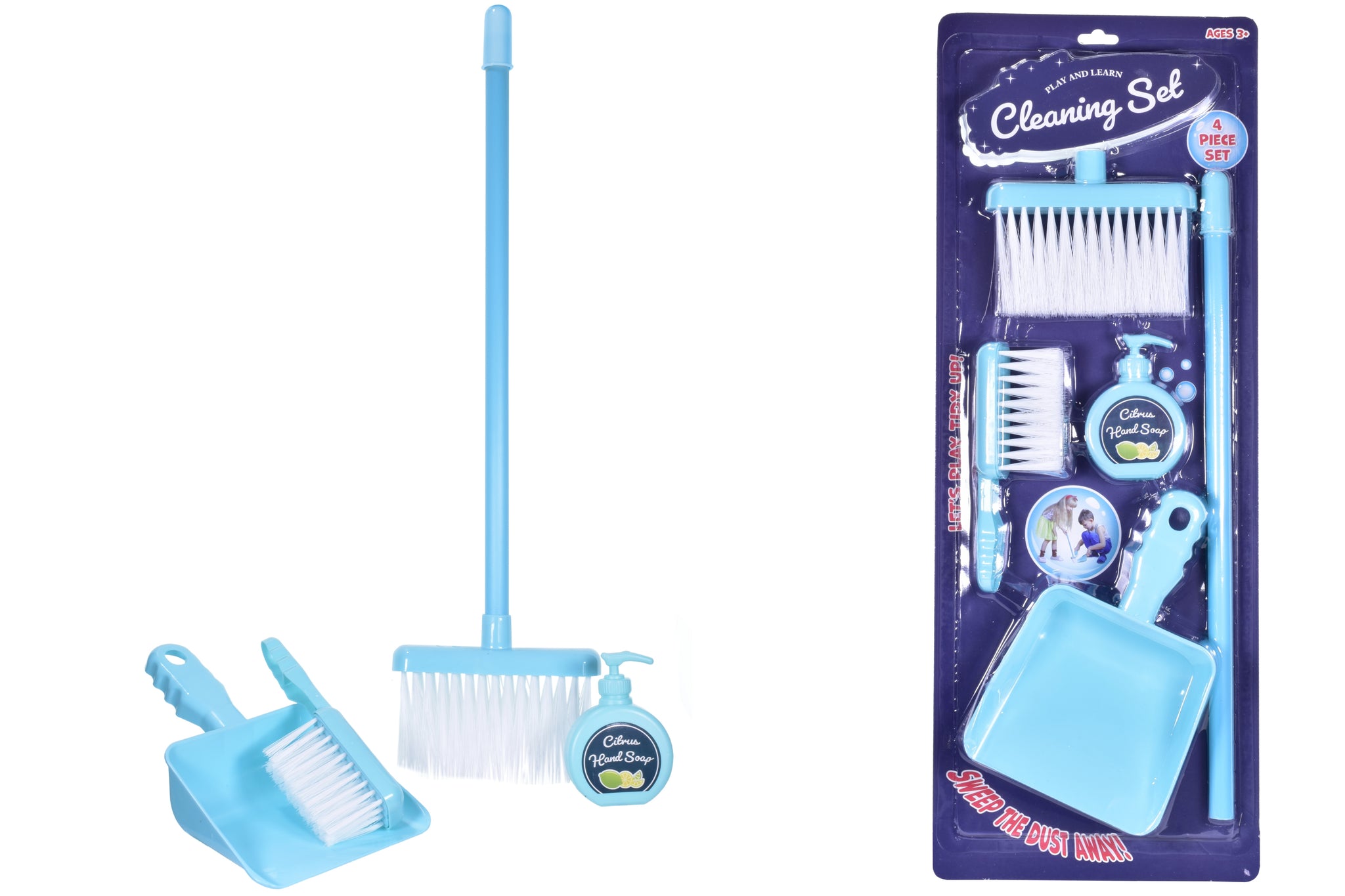 CLEANING SET 5PCS ON BLISTERCARD. TY4719 \\\KD00755