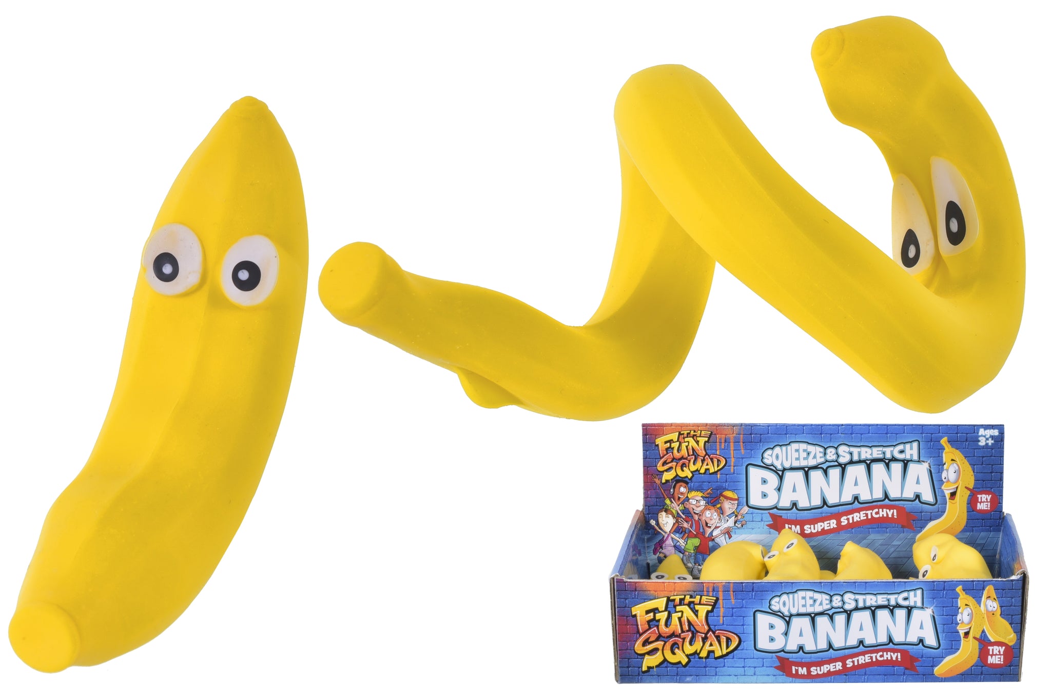 SQUEEZE & STRETCH BANANA. TY6303 \\\KD00769