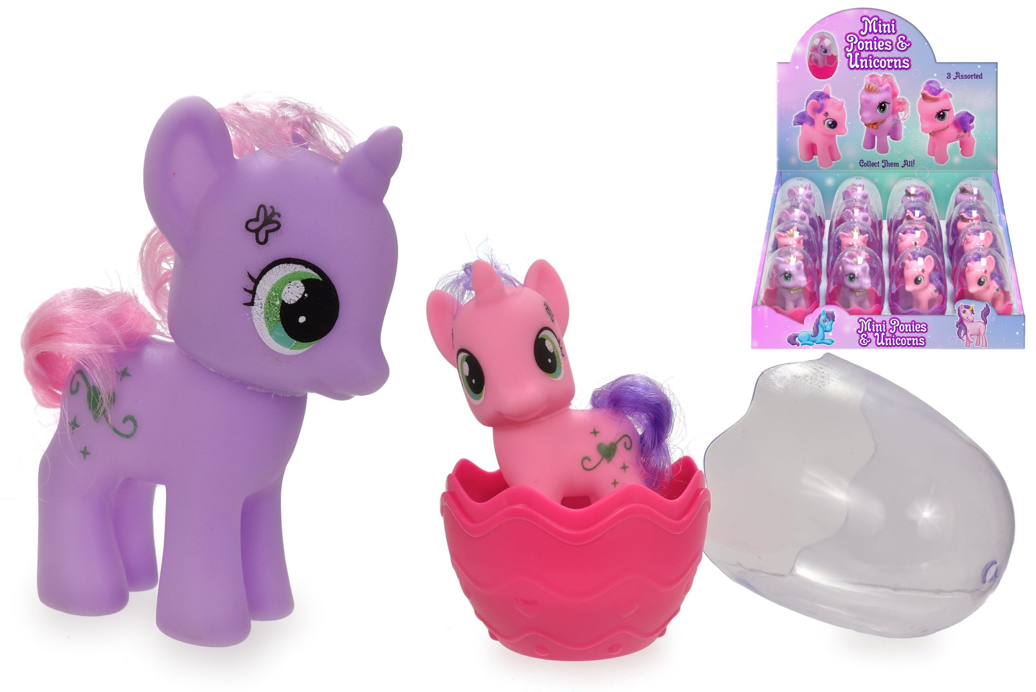 MINI PONIES & UNICORNS - 1 PC. TY9021 \\\KD00783