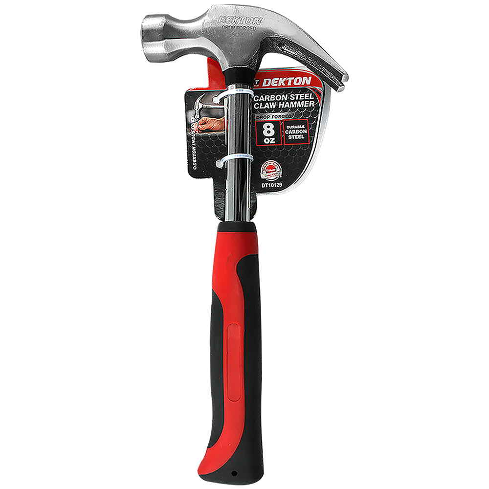 DEKTON CARBON STEEL CLAW HAMMER 8OZ. DT10129 \\\KD00835