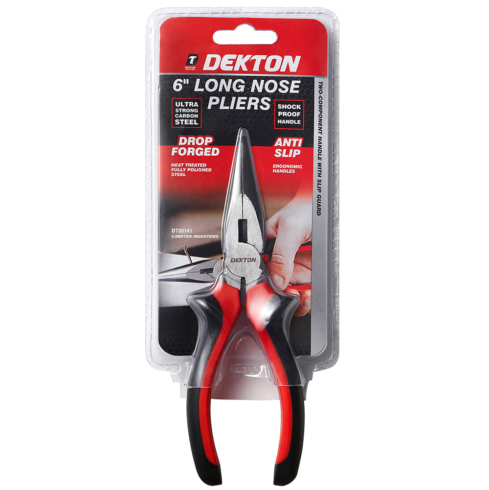 DEKTON LONG NOSE PLIERS 6 INCH. DT20141 \\\KD00845