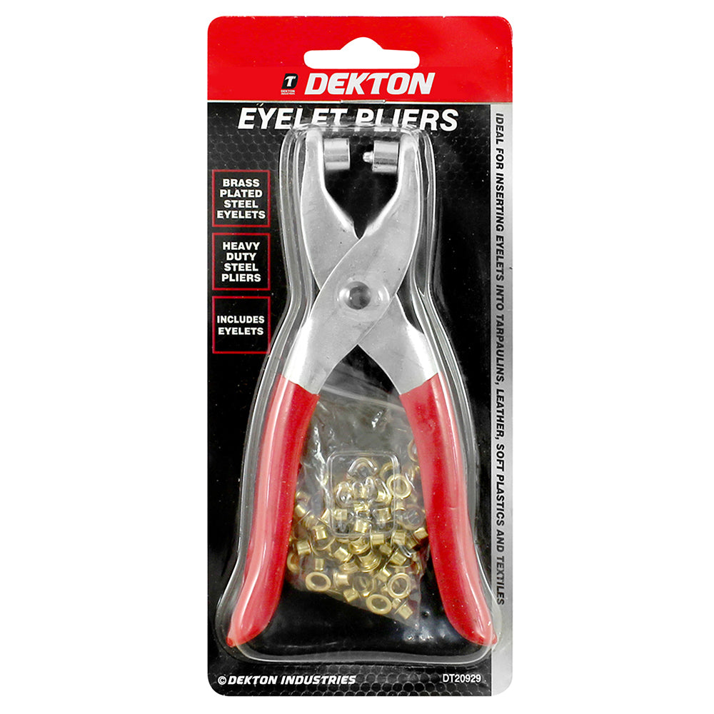 DEKTON EYELET PLIERS WITH EYELETS. DT20929 \\\KD00858