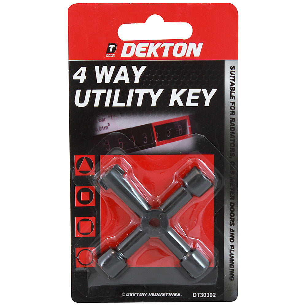 DEKTON 4 WAY UTILITY KEY. DT30392 \\\KD00865