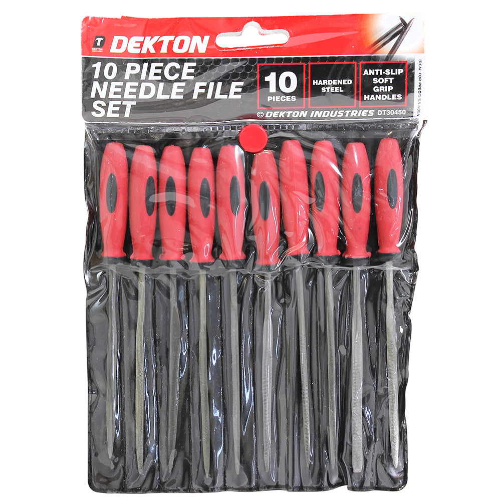 DEKTON NEEDLE FILE SET 10 PCS. DT30450 \\\KD00868