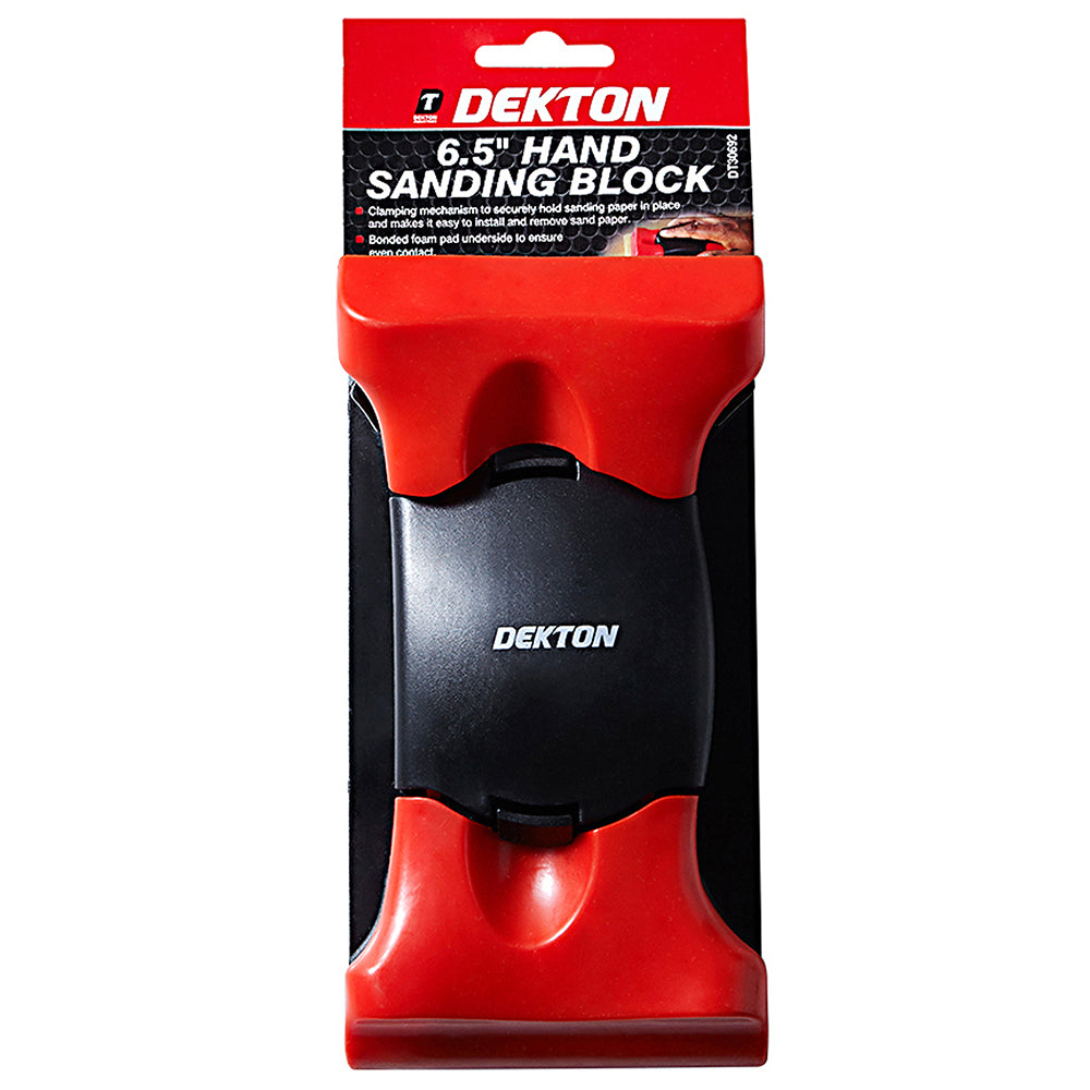 DEKTON  HAND SANDING BLOCK 6.5 INCH. DT30692 \\\KD00871