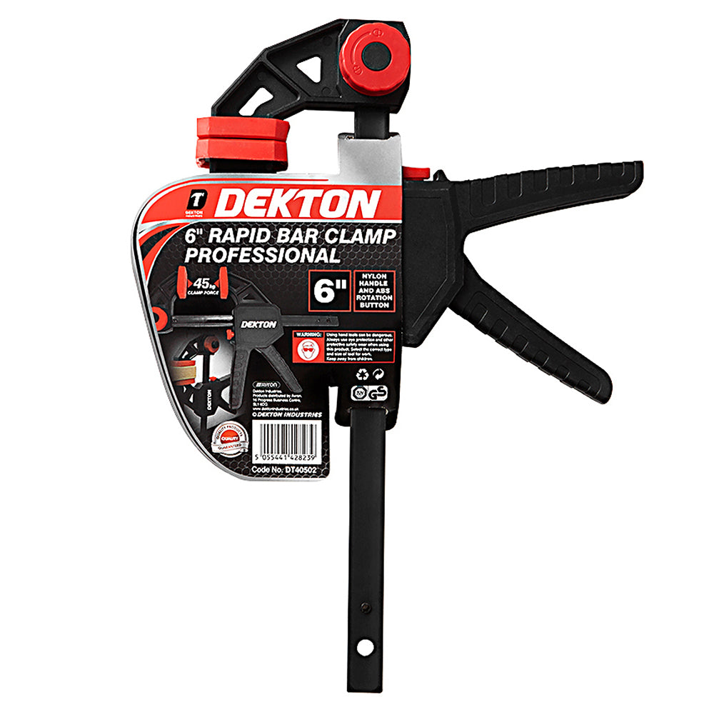 DEKTON RAPID RATCHET BAR CLAMP TOOL 6 INCH / 150MM. DT40502 \\\KD00876