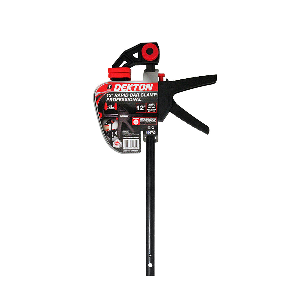 DEKTON RAPID RATCHET BAR CLAMP TOOL 12 INCH / 300MM. DT40504 \\\KD00877