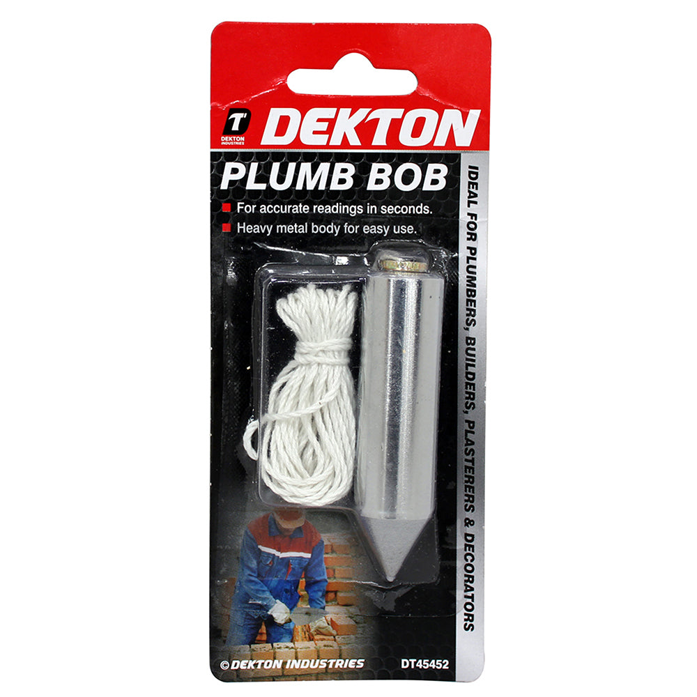 DEKTON PLUMB BOB / BUILDERS LINE SET. DT45452 \\\KD00884