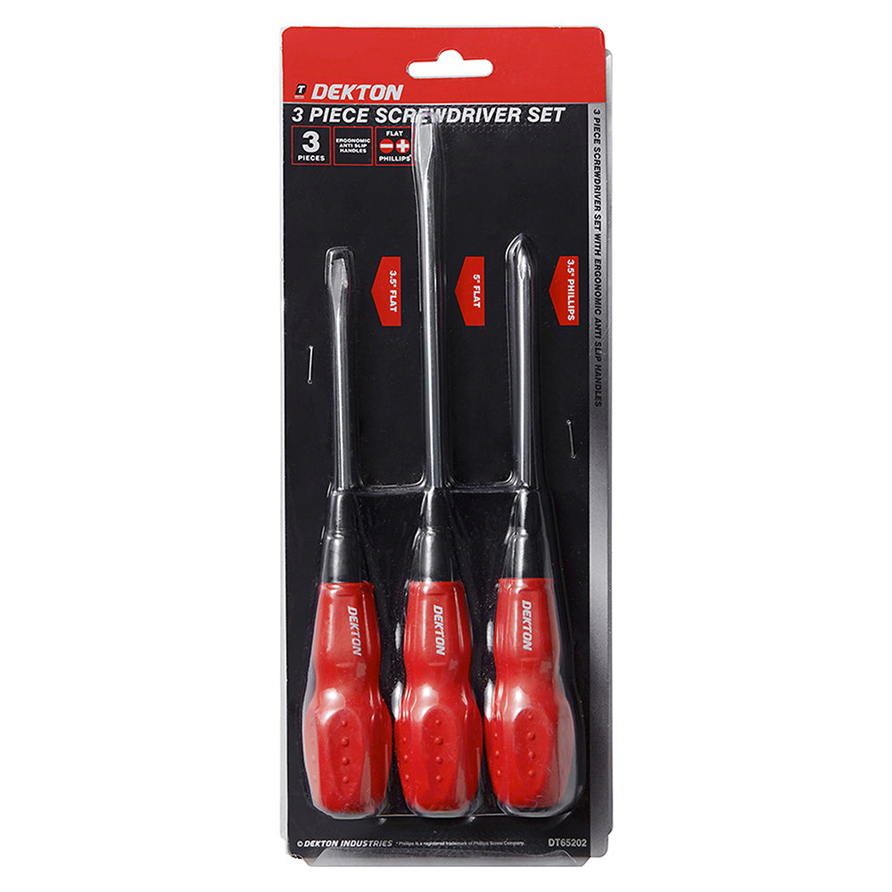 DEKTON SCREWDRIVER SET 3/PK. DT65202 \\\KD00900