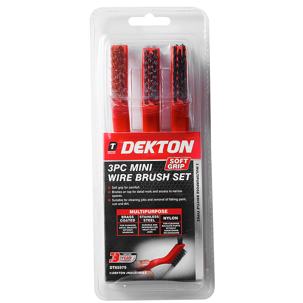 DEKTON MINI WIRE BRUSH 3/PK. DT85979 \\\KD00934