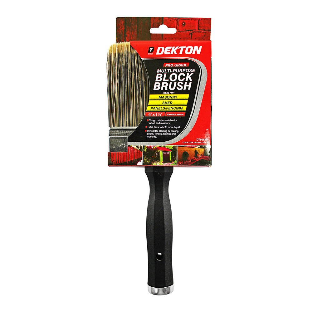 DEKTON PRO MULTIPURPOSE BLOCK SHED & FENCE BRUSH. DT95845 \\\KD00939