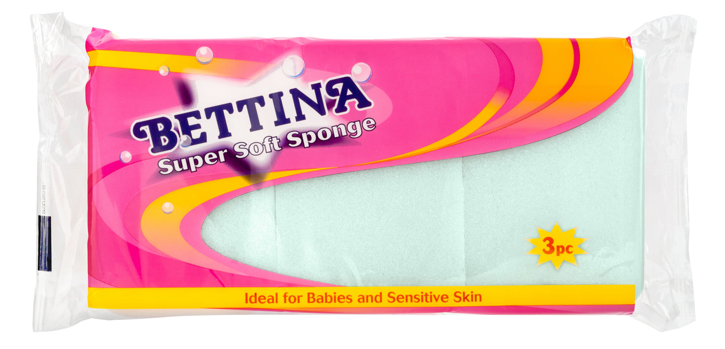 BETTINA SUPERSOFT SPONGE 3/PK. B341 \\\KD00974