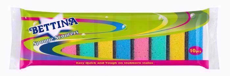 BETTINA SPONGE SCOURER 10/PK. BB163 \\\KD01001