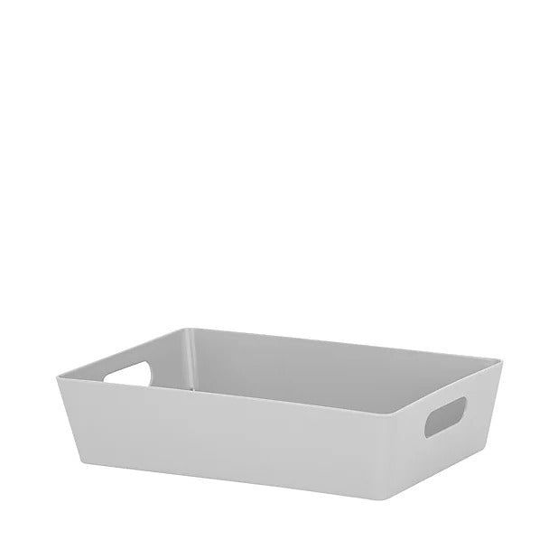 WHAM STUDIO BASKET 4.01 RECTANGULAR COOL GREY. WHAM25627 \\\KD01025