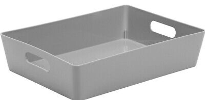 WHAM STUDIO BASKET 5.01 RECTANGULAR COOL GREY. WHAM25652 \\\KD01029