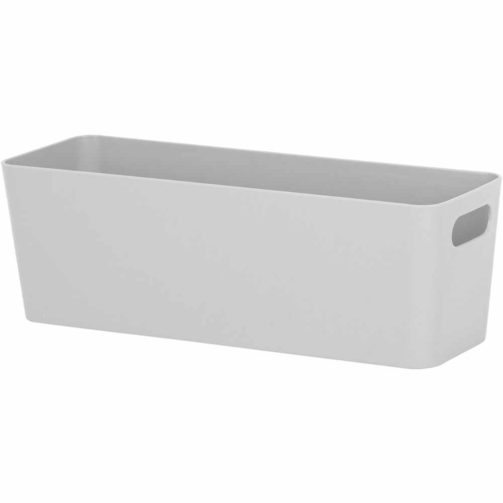 WHAM STUDIO BASKET 7.01 RECTANGULAR GREY. WHAM25827 \\\KD01035