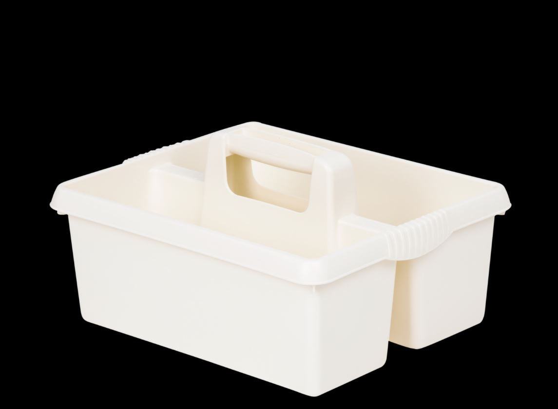 WHAM CASA KITCHEN TIDY/ORGANISER CADDY SOFT CREAM. WHAM17393 \\\KD01074