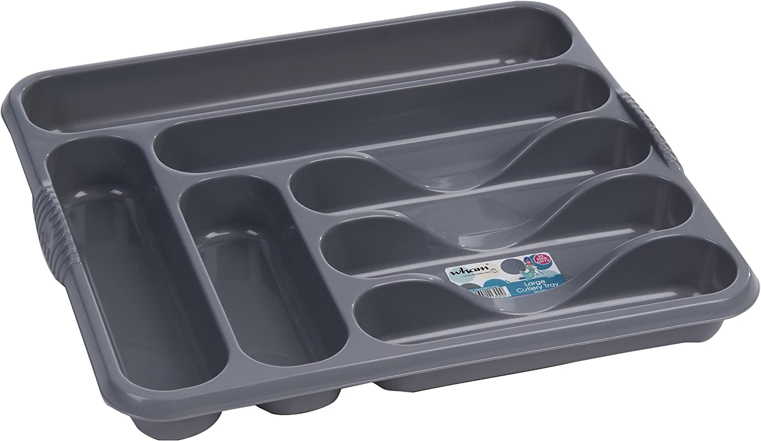 WHAM CASA LARGE CUTLERY TRAY SILVER. WHAM11300 \\\KD01076