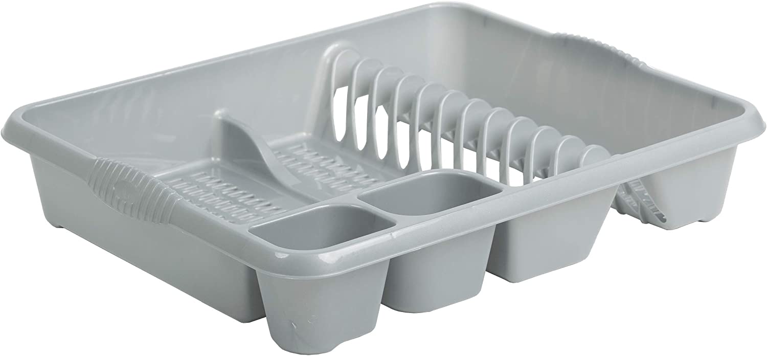 WHAM CASA LARGE DISH DRAINER SILVER. WHAM11295 \\\KD01080
