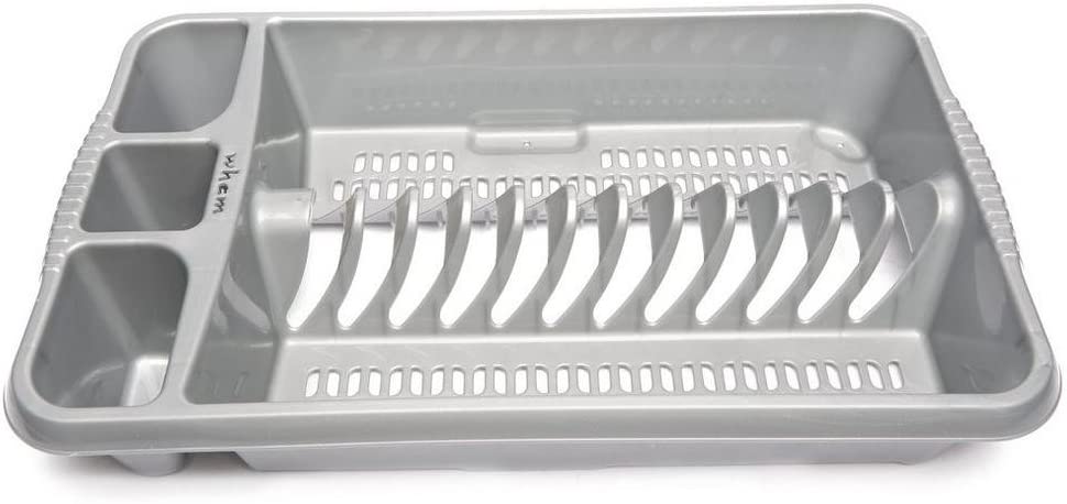 WHAM CASA MEDIUM DISH DRAINER SILVER. WHAM12731 \\\KD01084