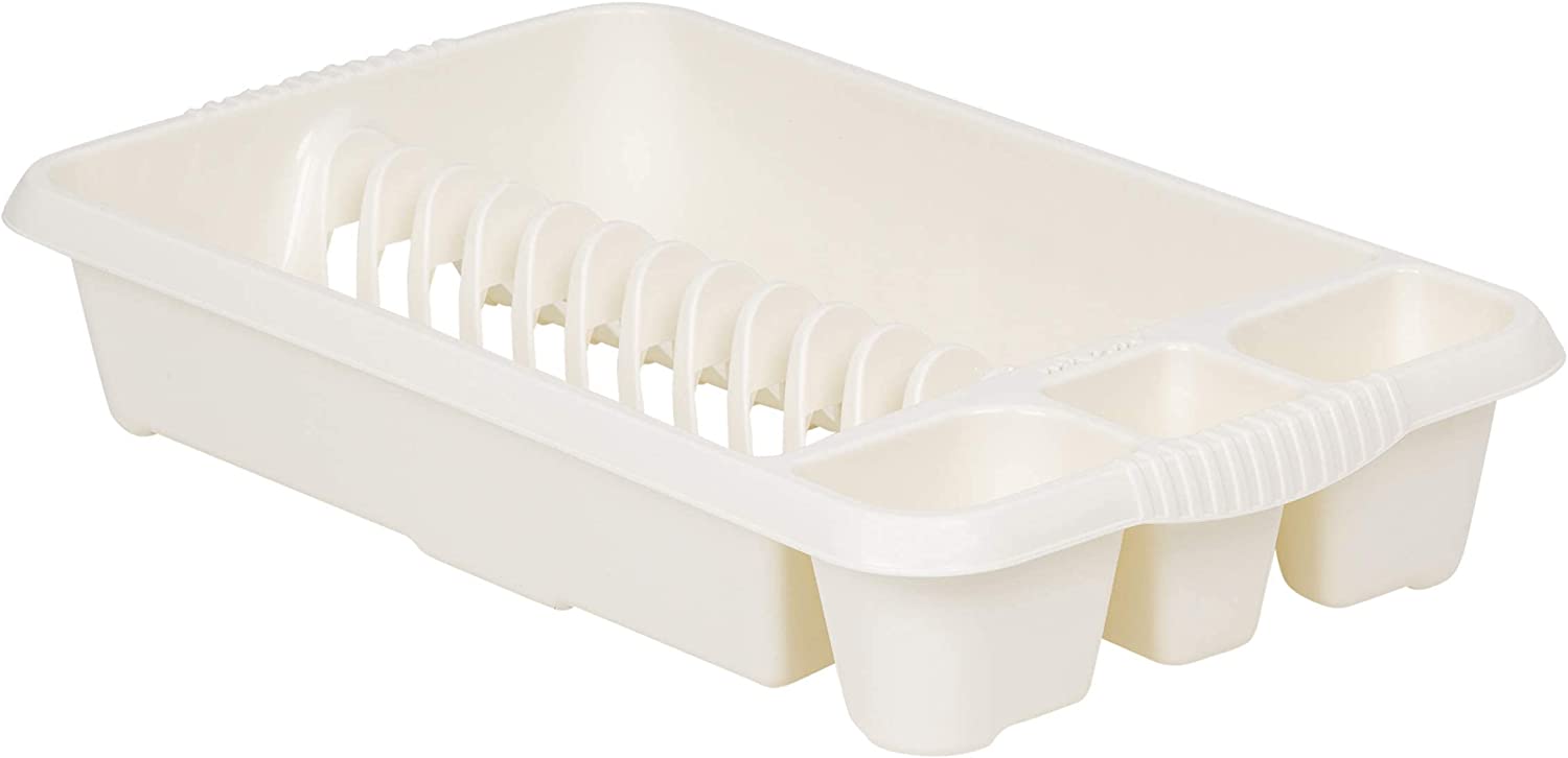 WHAM CASA MEDIUM DISH DRAINER SOFT CREAM. WHAM17263 \\\KD01086