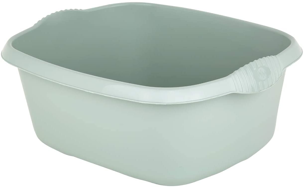 WHAM CASA 39CM RECTANGULAR BOWL SILVER SAGE. WHAM17230 \\\KD01089