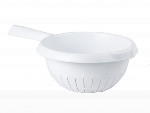 WHAM CUISINE 20CM HANDLED COLANDER/SIEVE ICE WHITE. WHAM12387 \\\KD01139