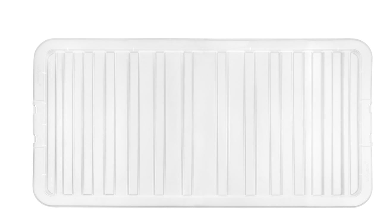 WHAM CRYSTAL 110LTR STORAGE BOX & LID CLEAR. WHAMZ11500 \\\KD01172