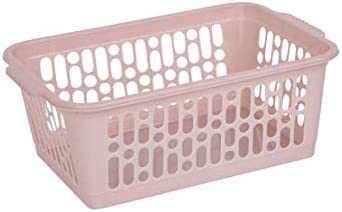 WHAM SINGLE MEDIUM HANDY BASKET - BLUSH PINK. WHAM30531 \\\KD01177