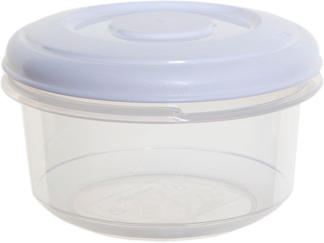 WHITEFURZE 0.25L ROUND FOOD BOX WHITE. F0150 \\\KD01199