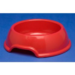 WHITEFURZE 22CM RED PET BOWL. P0107 \\\KD01213