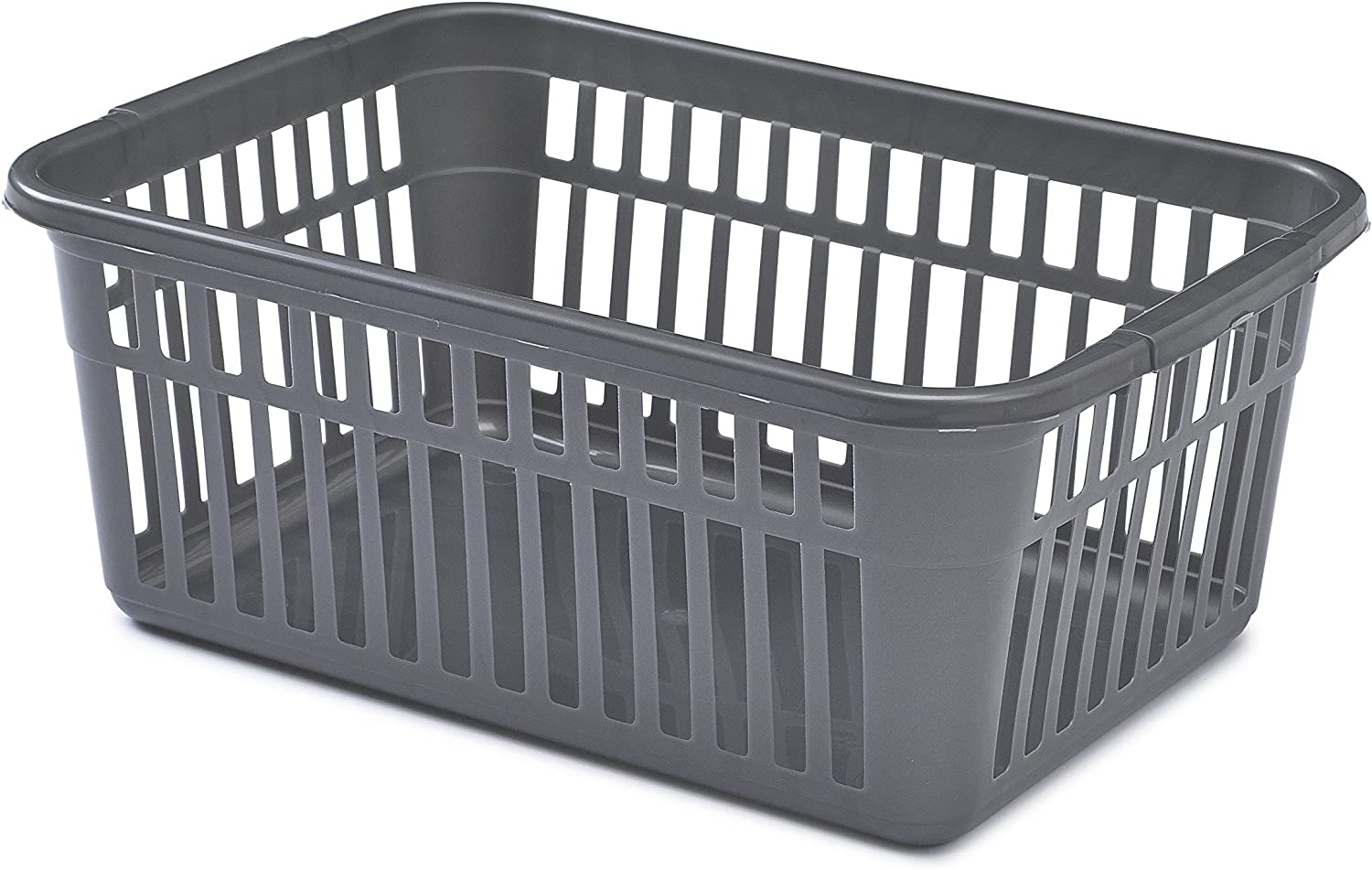 WHITEFURZE 45CM HANDY BASKET SILVER. S03J091 \\\KD01227