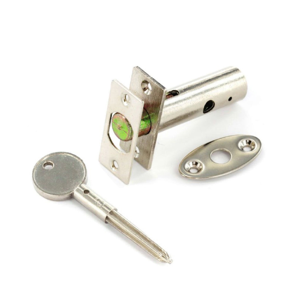 SECURIT S1083 SECURITY BOLT + 1 KEY NICKLE PLATED. MP-S1083 \\\KD01270