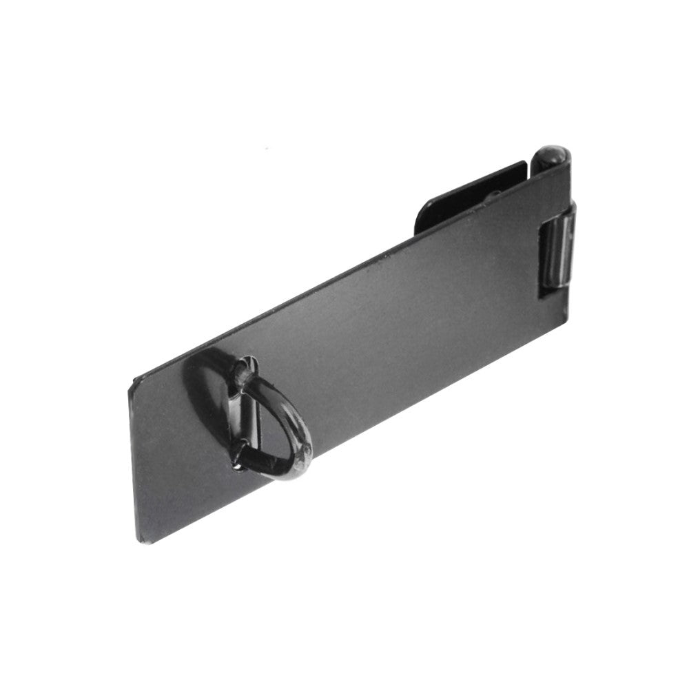 SECURIT S1452 SFTY HASP & STAPLE LIGHT BLACK 100MM. MP-S1452 \\\KD01291