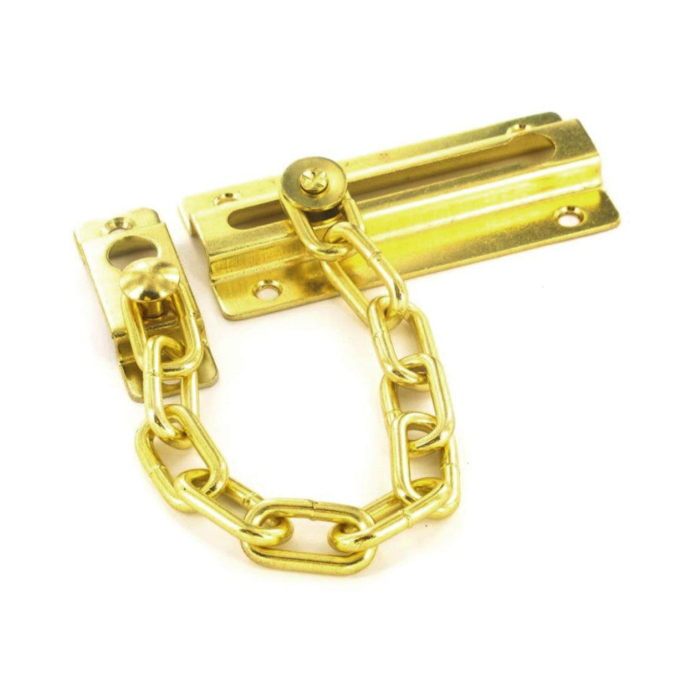 SECURIT S1624 STEEL DOOR CHAIN ELECTRO BRASSED (EB) 80MM. MP-S1624 \\\KD01293