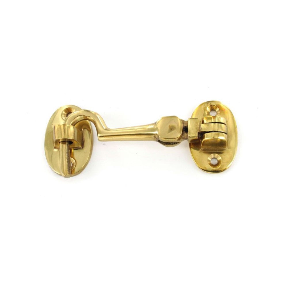 SECURIT S2551 BRASS CABIN HOOK SILENT TYPE 100MM. MP-S2551 \\\KD01312