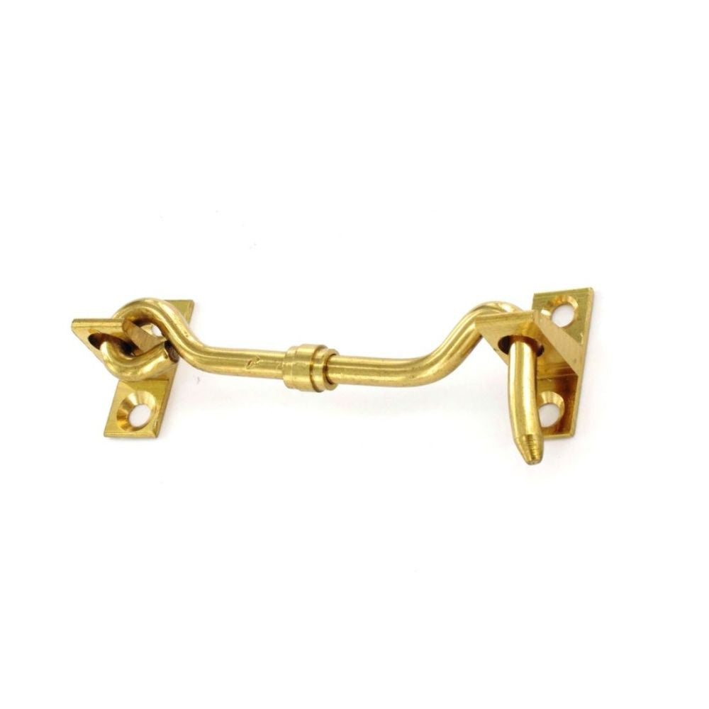SECURIT S2556 BRASS CABIN HOOK 75MM. MP-S2556 \\\KD01313