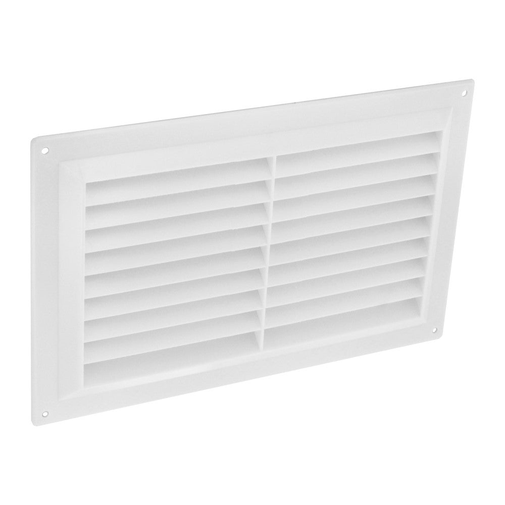 SECURIT S3258 LOUVRE VENT WHITE PLASTIC 9X 6. MP-S3258 \\\KD01330