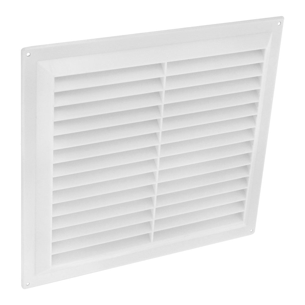 SECURIT S3259 LOUVRE VENT WHITE PLASTIC 9X 9. MP-S3259 \\\KD01331