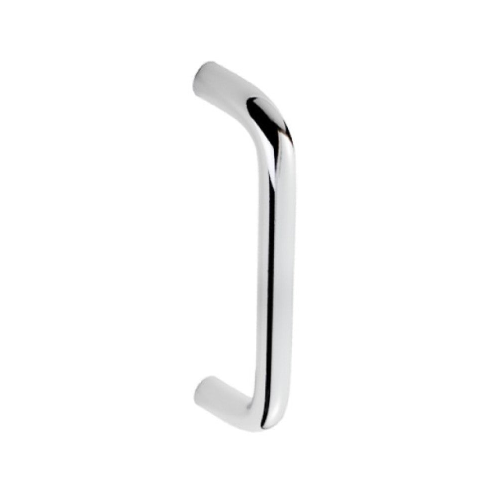 SECURIT S3656 â€˜Dâ€™ HANDLE CHROME PLATED 96MM C/C. MP-S3656 \\\KD01353
