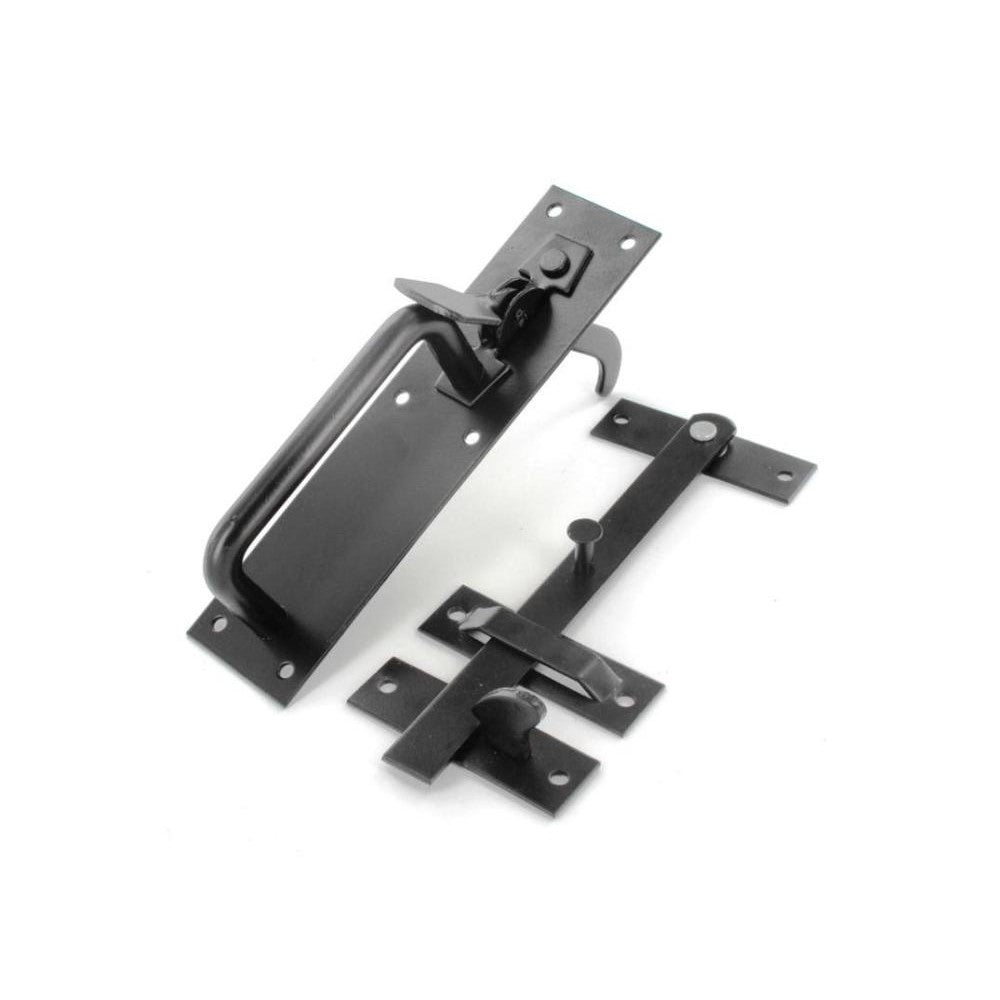 SECURIT S5135 SUFFOLK LATCH BLACK 180MM. MP-S5135 \\\KD01374