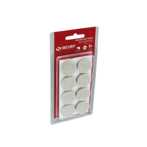 SECURIT S5402 ROUND FELT PAD 25MM X 5MM. MP-S5402 \\\KD01389