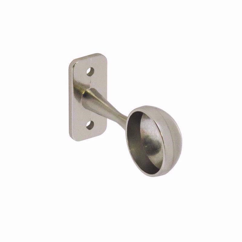 SECURIT S5531 END BRACKET BRUSHED NICKEL 25MM. MP-S5531 \\\KD01403