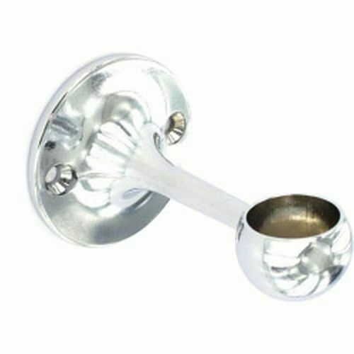 SECURIT S5563 TOWEL RAIL END BRACKET CHROME PLATED 19MM. MP-S5563 \\\KD01409